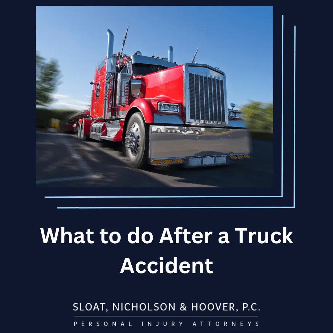 what to do after a truck accident in Colorado